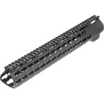 Aim Sports USAS006 Wraith Handguard 15" Keymod Style with Black Anodized Finish for AR-15, M4