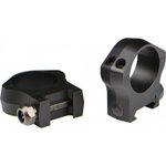 Warne 7217M Mountain Tech Scope Ring Set Fixed For MSR Picatinny/Weaver Ultra High 30mm Tube Black Anodized Aluminum
