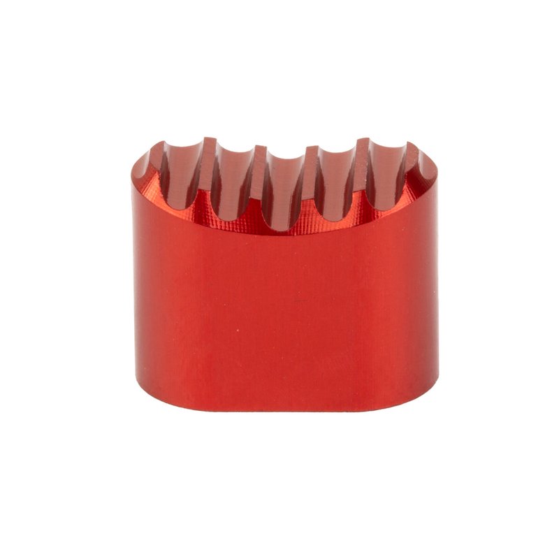 Battle Arms Development BAD-EMR-R Enhanced Magazine Release Button 7075-T6 Red