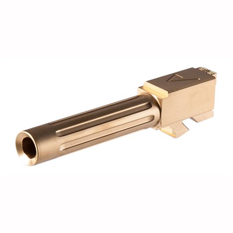 Agency Arms G19 9mm Non-Threaded Mid Line Barrel, 4.02 in, Titanium Nitride