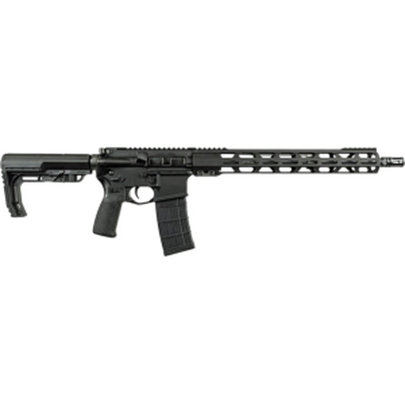 ZRO Delta 223WYZU0007 ZULU2 30+1 16" Black Nitride Barrel, Black Cerakote Aluminum Receiver w/Picatinny Rail, M-LOK Handguard, Adjustable Thril Black Polymer Stock, Black A2 Grip