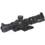 Truglo Tru-Brite 30 Series Tactical Rifle Scope 1-6x24mm 30mm SFP IR Power Ring Duplex Mil-Dot Illuminated