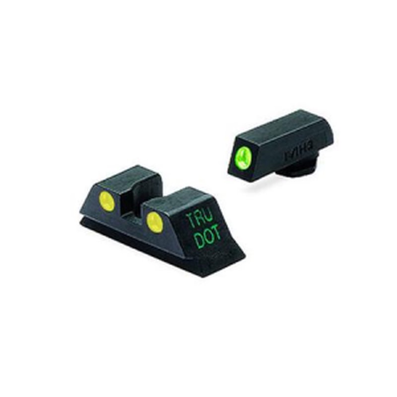 Meprolight Tru-Dot Green/Yellow Night Sights for Glock Double Stack