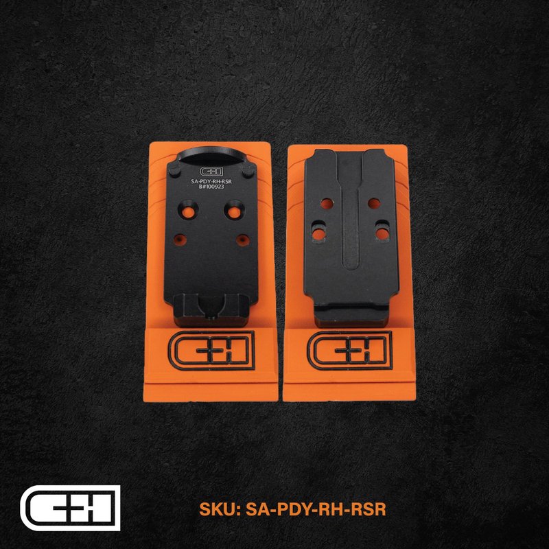 C&H Precision Optic Plate for Holosun RMR 407C 507C 508T (PRDGY)