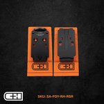 C&H Precision Optic Plate for Holosun RMR 407C 507C 508T (PRDGY)