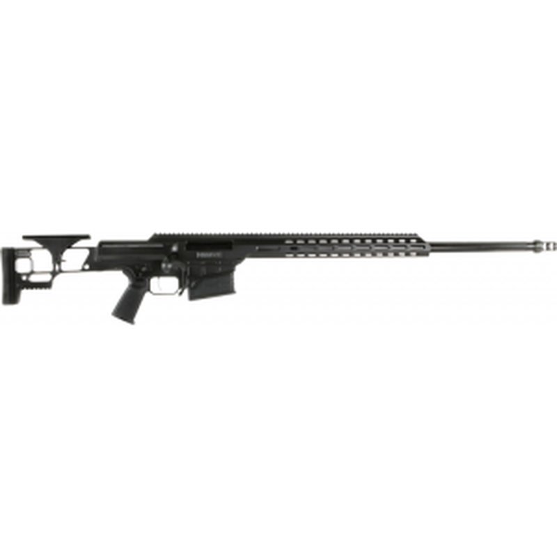 Barrett 18514 MRAD 308 Win 24" 10+1 Black Cerakote Black Fixed Adjustable Comb Stock Black Polymer Grip Right Hand