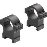 Leupold 180945 Open Range Cross-Slot Scope Ring Set High 1" Tube Matte Black Aluminum