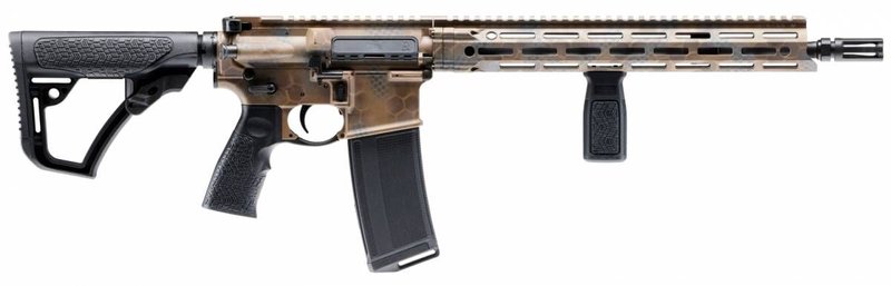 Daniel Defense DDM4 V7 AR-15 Rifle 5.56 NATO 14.5" Rattlecan Arid Cerakote