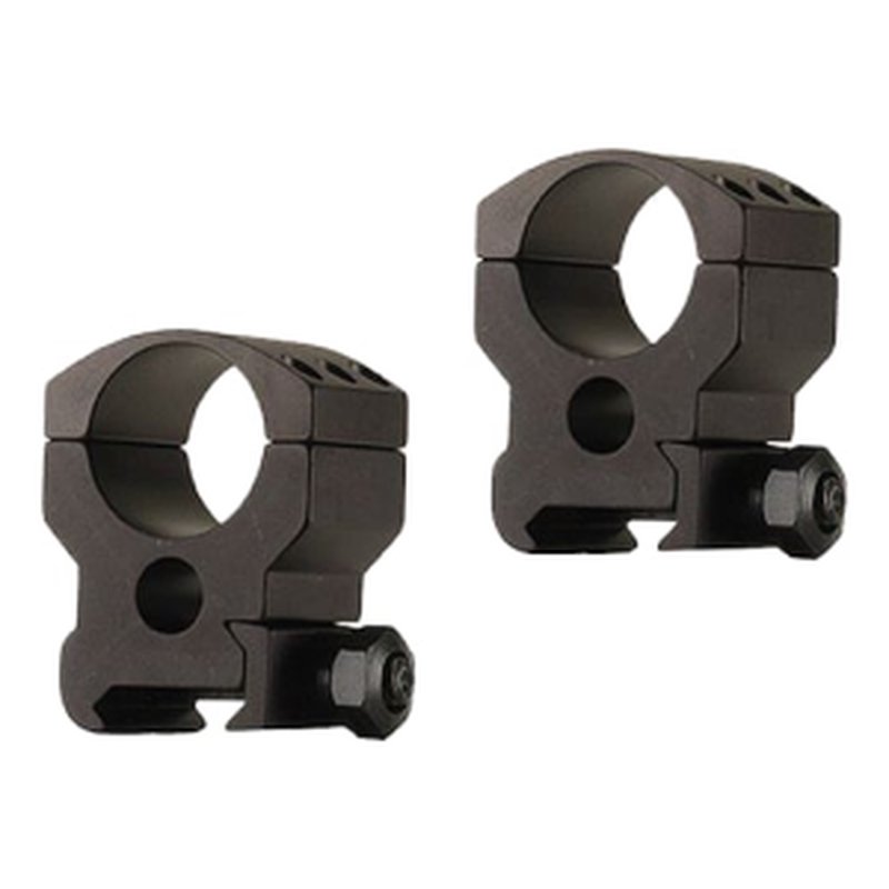 Burris 420182 Xtreme Tactical Scope Ring Set Picatinny/Weaver High 1" Tube Matte Black Aluminum