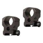 Burris 420182 Xtreme Tactical Scope Ring Set Picatinny/Weaver High 1" Tube Matte Black Aluminum