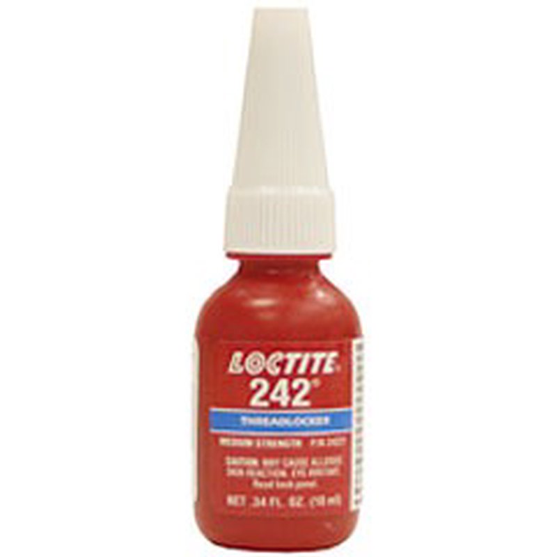 Loctite #242 Medium Strength Blue Threadlocker 0.34 fl oz (10 mL)