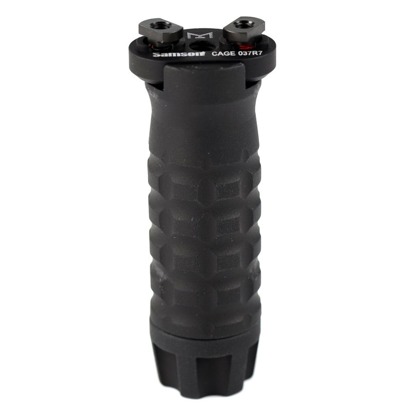 Samson Manufacturing Corp M-LOK Grenade-Style Medium Vertical Foregrip Polymer Black 04-01047-18