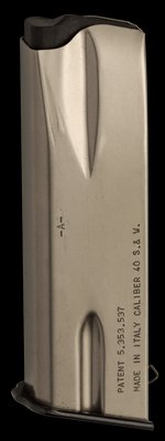 Browning Hi Power Magazine 9mm Luger 10 Round Metal Black Finish Standard Basepad