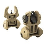 Meprolight FRBS AR-15 Sight Set Tan 4 Dot Rear