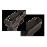 Truglo Fiber-Optic 3-Dot Set Red Front, Green Rear with Nitride Fortress Finish for S&W M&P