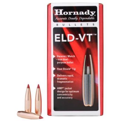 Hornady ELD-V .264 100 Grain Bullets (26103) 100/15 Box