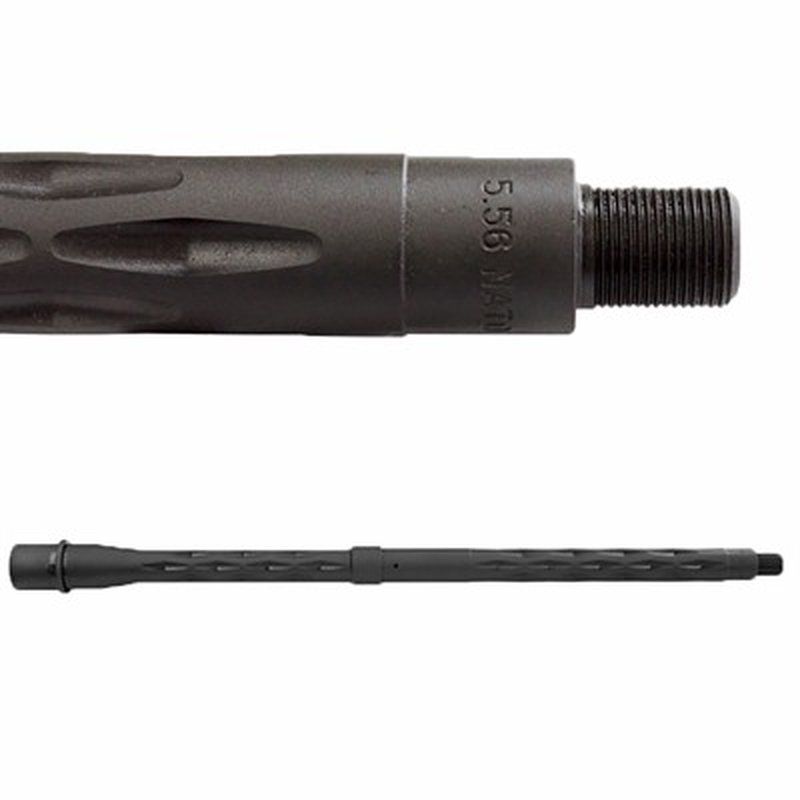 AR-15 16.5" Threaded Fluted Barrel 1-8 Twist