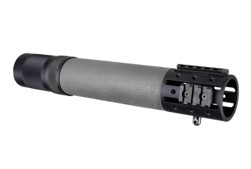 Hogue AR-15/M16 OverMold Free Float Forend w/ Grey Rubber Gripping Area & Accessory Attachments