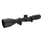 Weaver 3-9x40mm Riflescope with Dual-X Reticle and Scope Rings