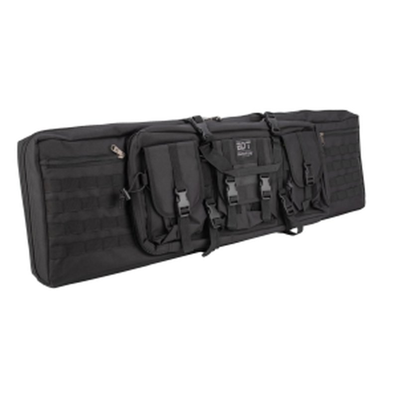 Bulldog Cases Elite Tactical 43in Double Rifle Case - Black