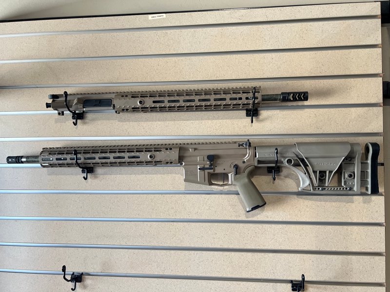 Aero Precision M4E1 Custom AR-15 Set 18" 5.56 NATO & 6.5 Grendel FDE