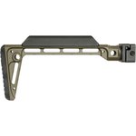Midwest Industries MIMINSFODG Minimalistic Side Folding Stock ODG Olive Drab Green 6061 Aluminum
