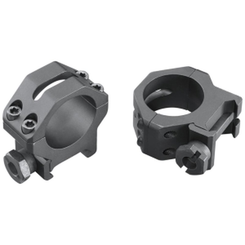 Weaver 4-Hole Tactical Picatinny Aluminum Scope Rings 1-Inch Medium Matte
