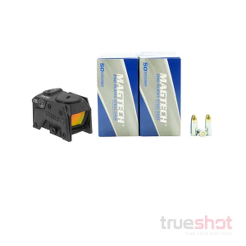 Steiner MPS Red Dot Pistol Sight Bundle with 500 Rounds of 9mm Ammo
