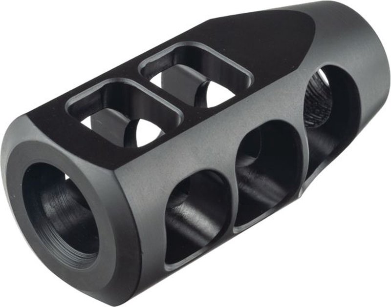 Guntec USA Gen 2 Steel Multi Port Compensator .458 SOCOM 5/8x32 Thread Black Oxide