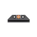 Night Fision Tritium Night Sight Set Orange Front Black Rear for Glock