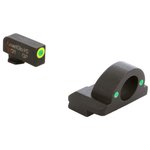 AmeriGlo NS S&W M&P Bowie Classic Green/Green Night Sight Set