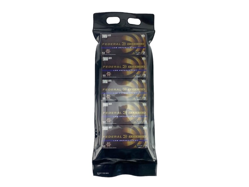 Federal Premium HST 9mm 124 Grain JHP Battle Pack 250 Rounds