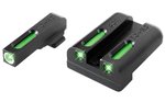 Truglo TFX Day/Night Sights for Sig Sauer #6/#8 Green