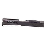 TRUE PRECISION Axiom Glock 19 Optic-Cut Slide (RMR) - Black Bead Blasted Stainless