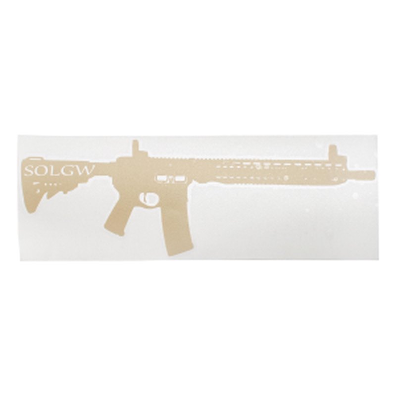 Sons Of Liberty Gun Works M4-SDI Rifle Sticker - FDE
