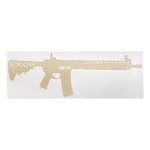 Sons Of Liberty Gun Works M4-SDI Rifle Sticker - FDE