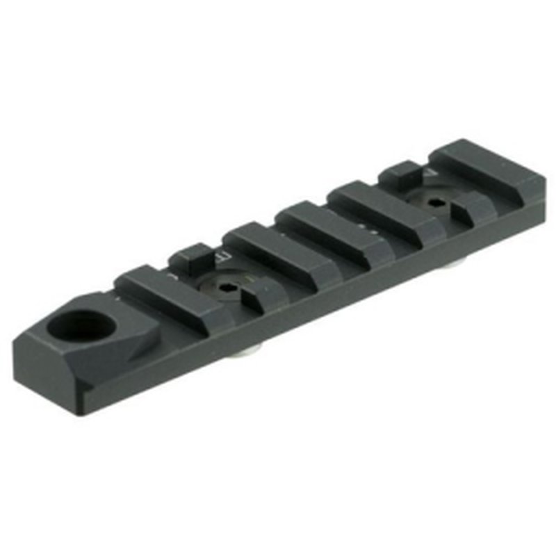 Strike Industries LINK Rail Section QD 7-Slot KeyMod & M-LOK Black
