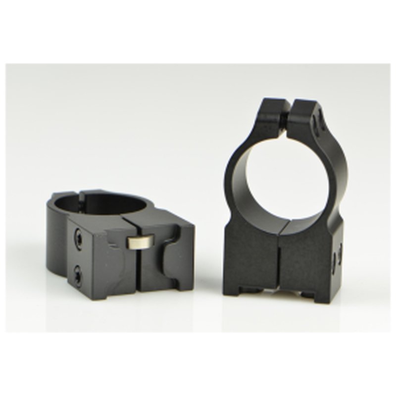 Warne Ruger M77 Hawkeye 1in Fixed High Matte Rings 2R7M
