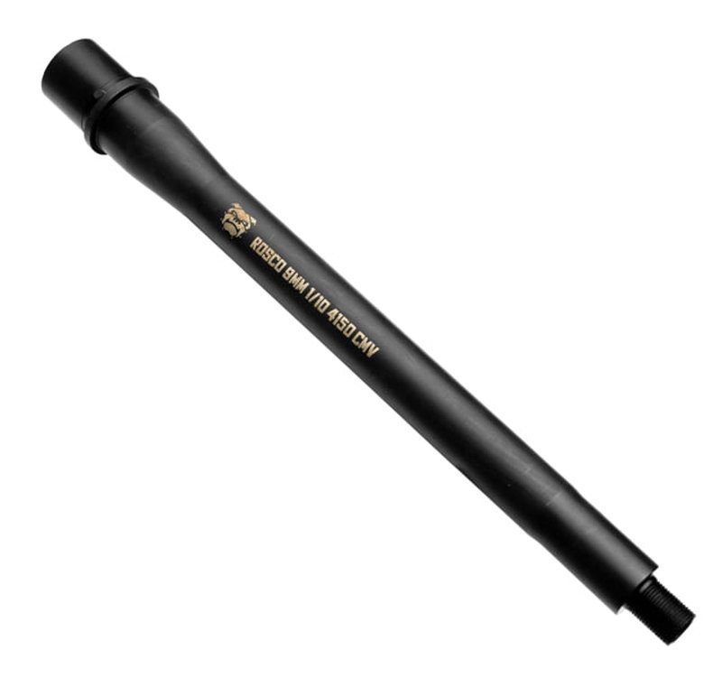 Rosco Manufacturing Bloodline Barrel 9mm 10.5 Inch 1/10 Twist 1/2x28 Thread Black Nitride