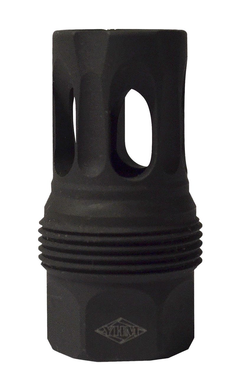 Yankee Hill 444524B SRx Q.D. Flash Hider Short Black Phosphate Steel With 11/16"