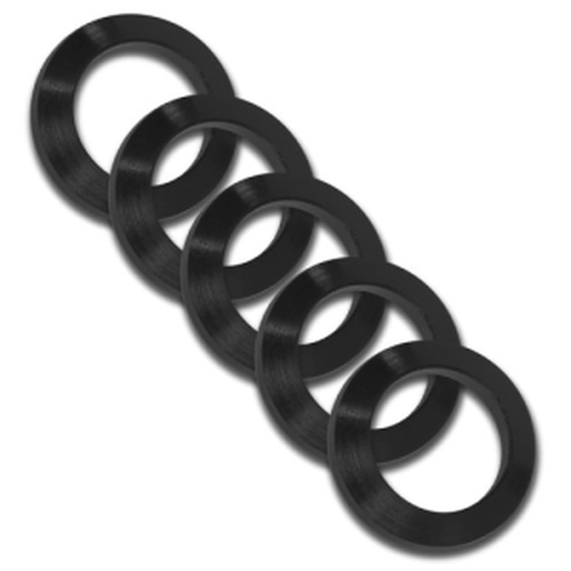 GrovTec Crush Washer 7.62mm 5/8-24 Steel Nitride 5-Pack