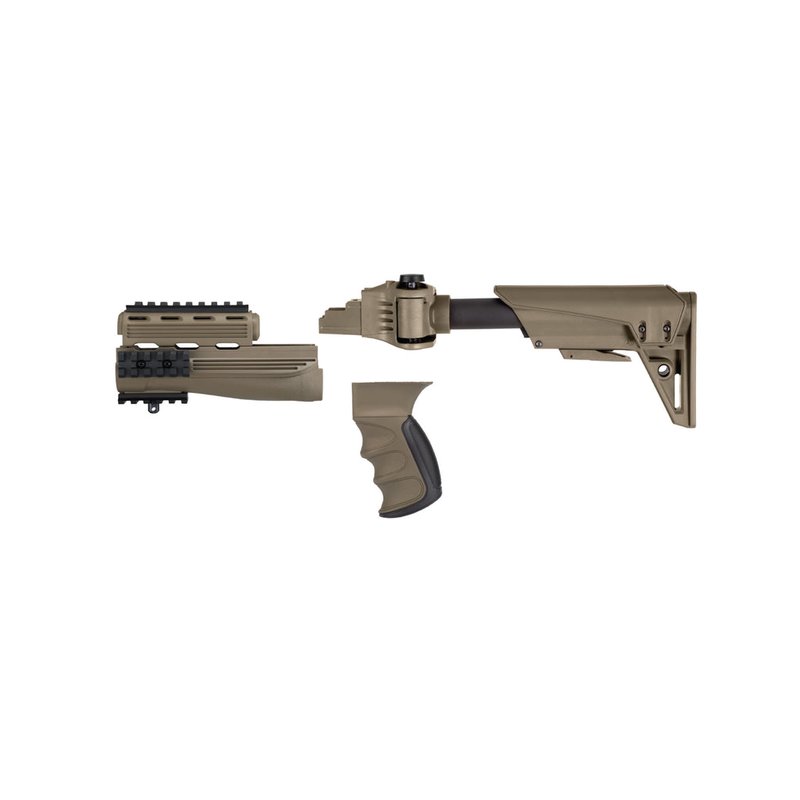 ATI Outdoors Strikeforce GEN2 AK-47 Side-Folding Stock Package Flat Dark Earth