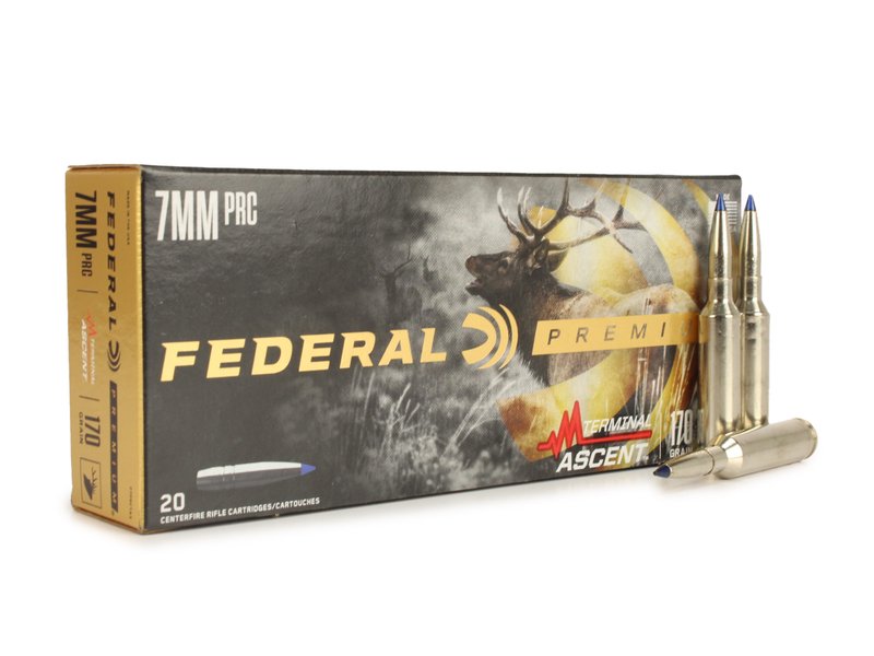 Federal Premium 7mm PRC Terminal Ascent 170 Grain Ammunition