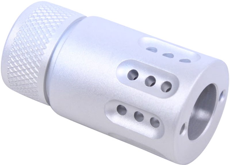 Guntec USA AR Mini Slip Over Barrel Shroud with Multi Port Muzzle Brake