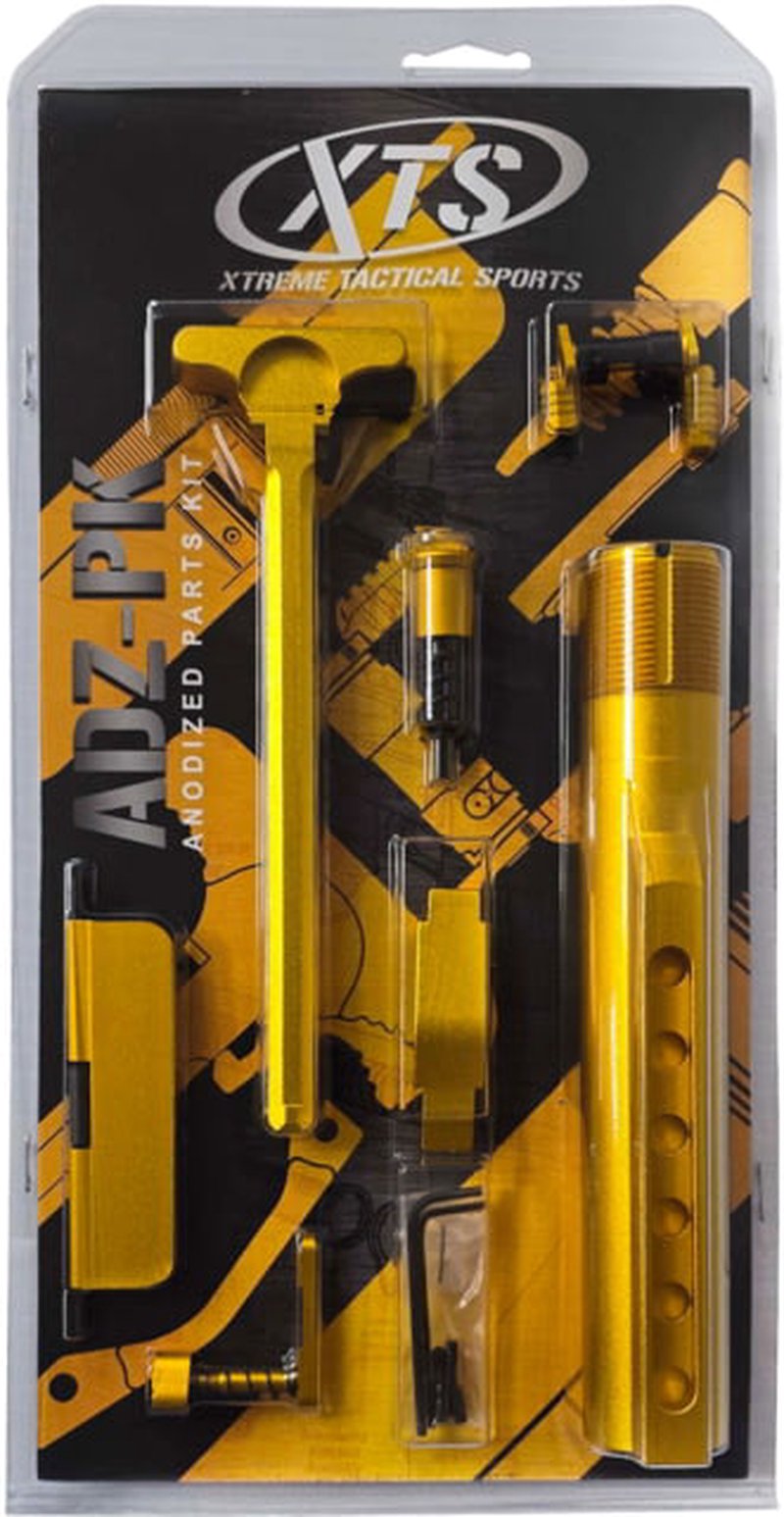 XTS AR-15 Anodized Parts Kit (Colored) - Gold