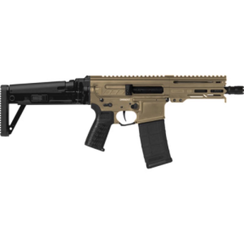 CMMG Dissent MK4 300 AAC Blackout 6.5" AR-15 SBR Tan