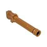 Lantac 9INE Threaded Fluted Barrel for Glock 19 - Bronze