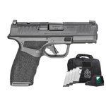 Springfield Hellcat Pro Compact 9mm Gear Up Package with Viridian RFX-11 Green Dot Sight