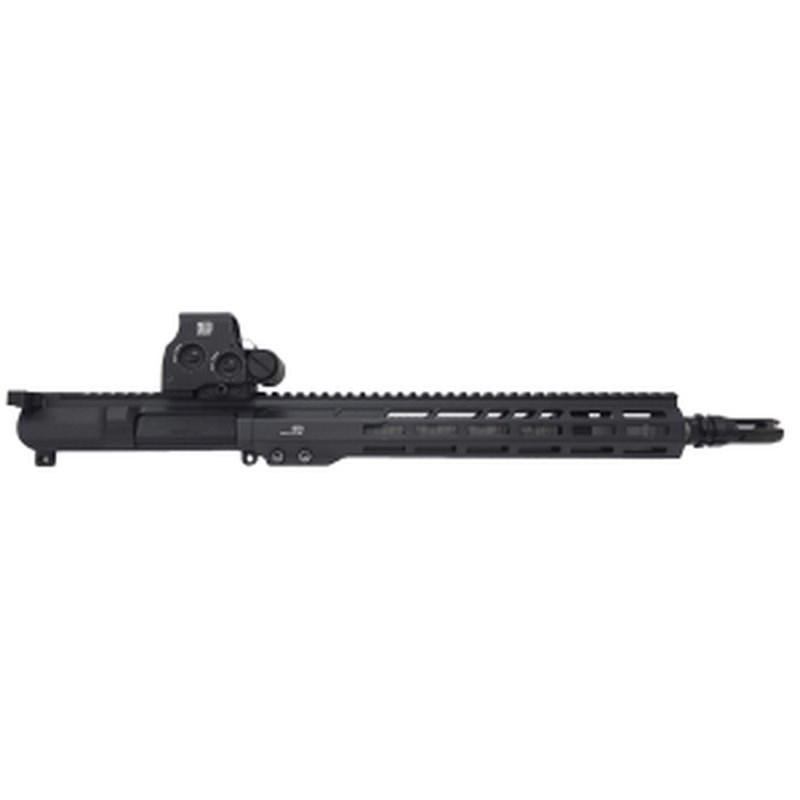 Blackout Defense .223 Wylde 13.9" Barrel Carbine Mid Length Fixed Gas Block Slick Side Blackout Black Upper Receiver w/ Eotech EXPS2-0