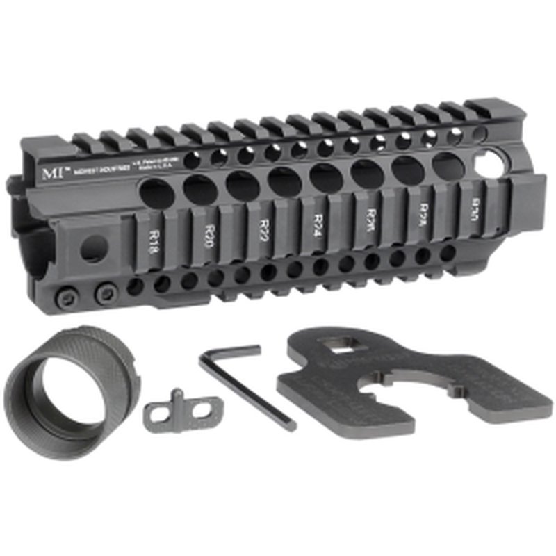 Midwest Industries 7.25in Quad Rail Hand Guard MI-CRT7.25